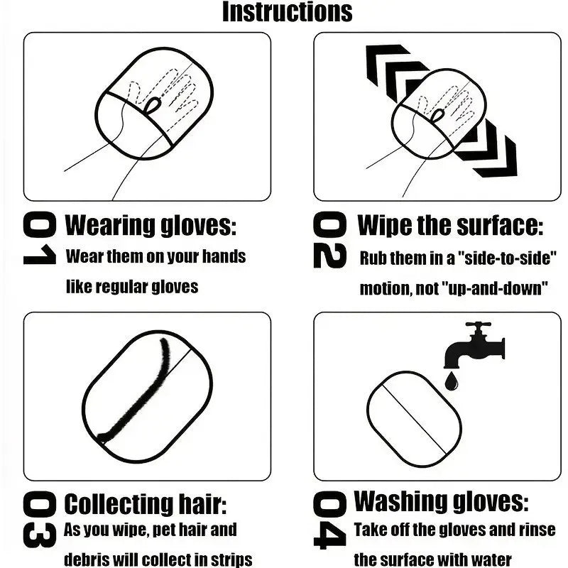 FurLOO™ Premium Pet Hair Removal Glove